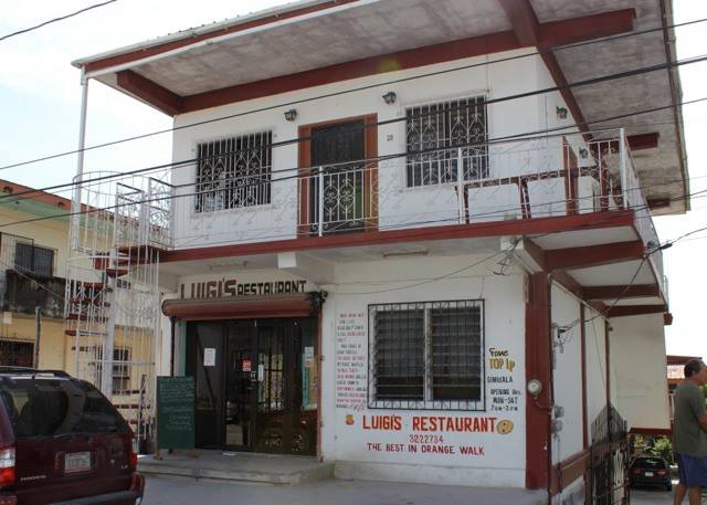 Luigi's Restaurant in Orange Walk Town
